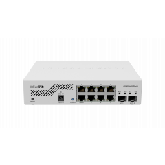 MikroTik Cloud Smart Switch 610-8G-2S+IN - 2x 10GB SFP+ and 8x 1GB Ethernet